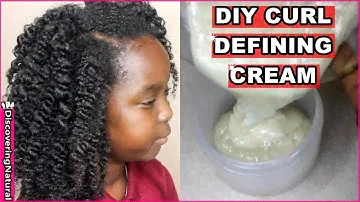 DIY Curl Defining Cream | Discovering Natural