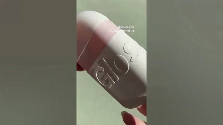 glossier hand cream🤌🏻🩷 #handcream #glossier #pink #skincare