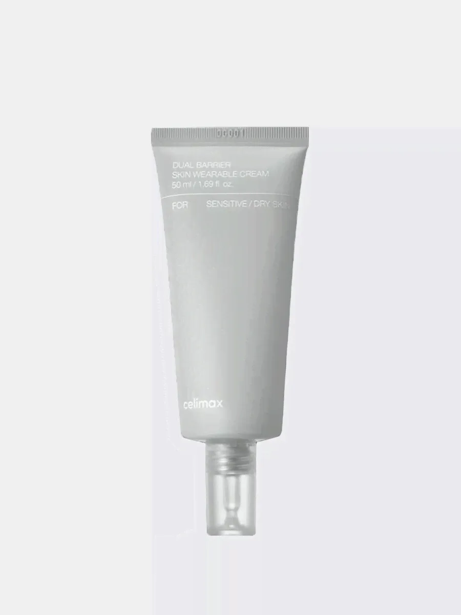 Укрепляющий крем для лица с керамидами Celimax Dual Barrier Skin Wearable Cream