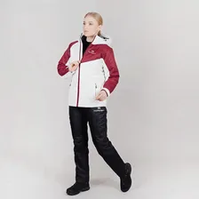 Утепленный костюм Nordski Premium-Sport Cream/Wine W