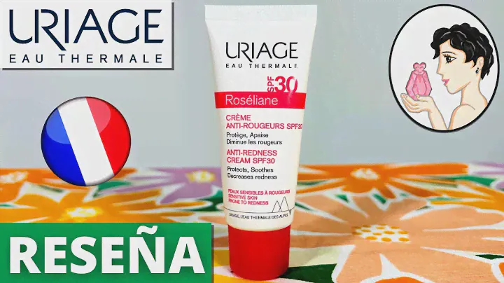 🌸URIAGE Roséliane Crema Antirojeces SPF 30 [Anti - Rougeurs 40ml]✅Para el ENROJECIMIENTO de la CARA