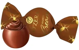 Конфеты шоколадные O\'zera Hazelnut cream с фундучной начинкой, 500 гр пакет, ш/к 13, ПН214