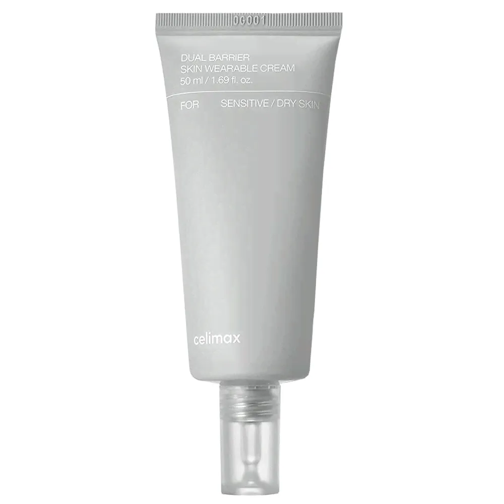 Барьерный крем с комплексом керамидов Celimax Dual Barrier Skin Wearable Cream 50 мл-0