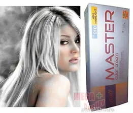 DCASH Permanent Hair Dye Color Cream Super Color HA 910 ASH GRAY HIGHLIGHT