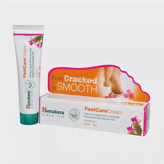 Крем для ног с Куркумой (20 г), Foot Care Cream, произв. Himalaya