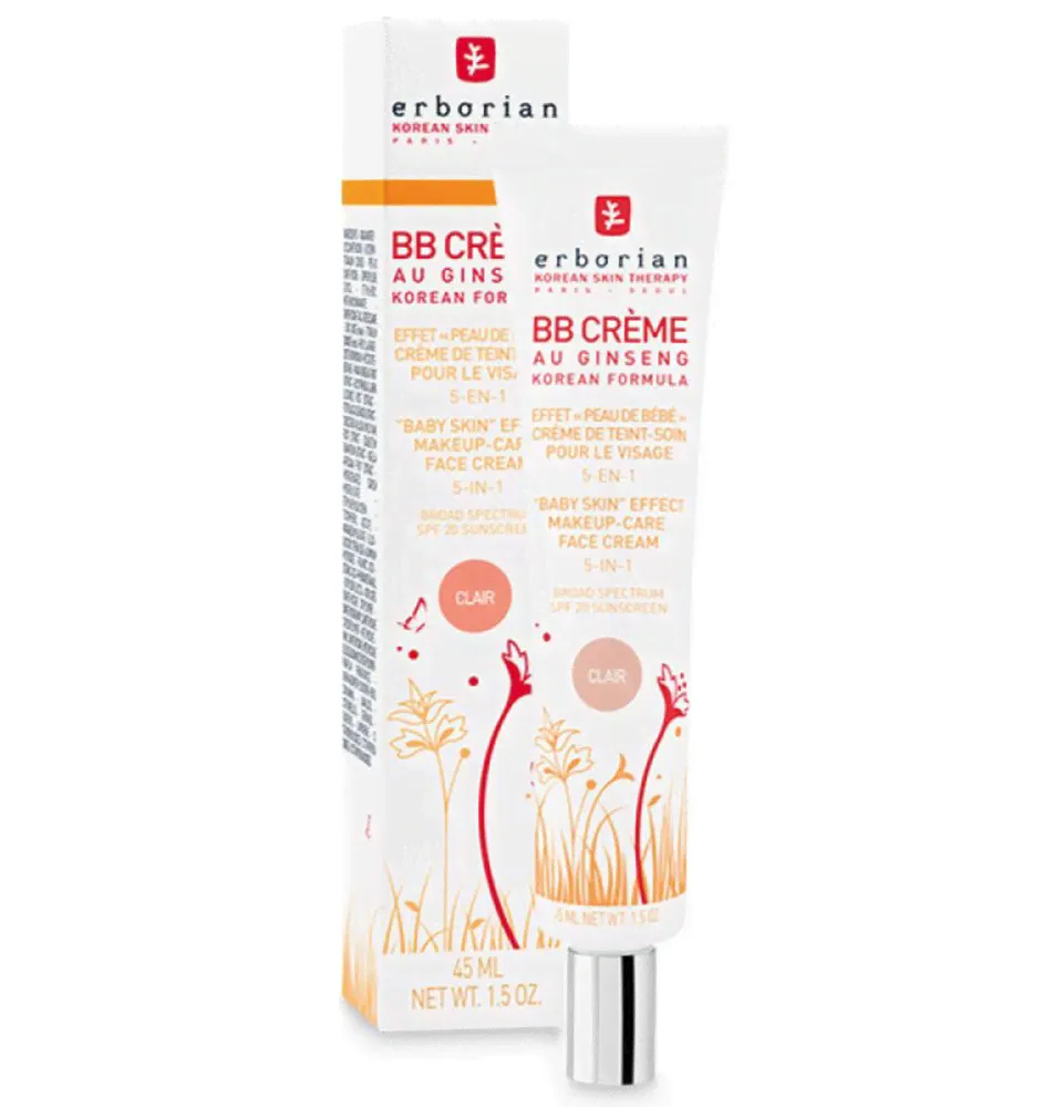 ERBORIAN BB CREAM CLAIR КРЕМ С ТОНИРУЮЩИМ ЭФФЕКТОМ 5 В 1 15 ml
