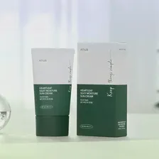 Успокаивающий солнцезащитный крем с экстрактом хауттюйнии Anua Heartleaf Silky Moisture Sun Cream SPF50+ PA++++, 50мл